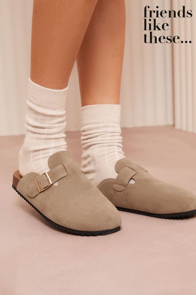 Next suede mules discount