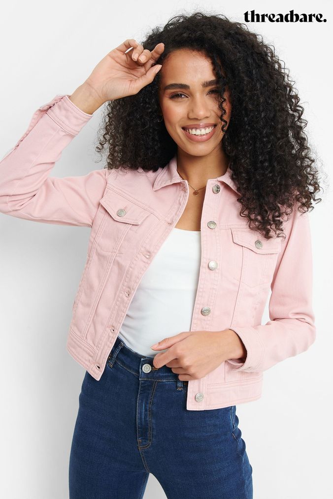 Womens Pink Denim Jackets Baby Pink Denim Jackets Next