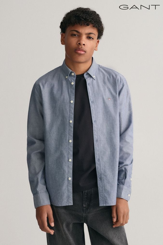 Buy Boys GANT Long Sleeve Shirts Online Next UK