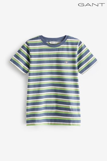 GANT Kids Shield Striped T-Shirt (Q70412) | £30