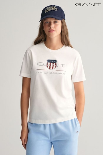 GANT Teens Archive Shield T-Shirt (Q70436) | £30