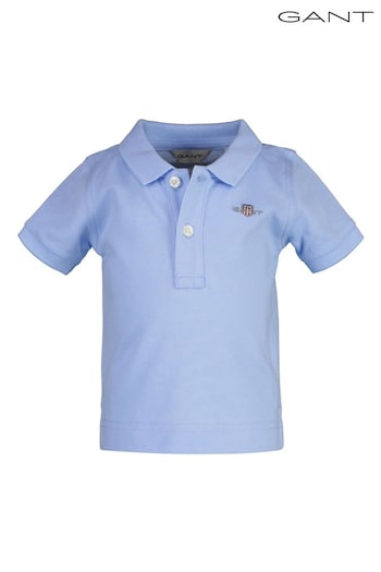 GANT Baby Shield Piqué Polo Shirt (Q70482) | £35