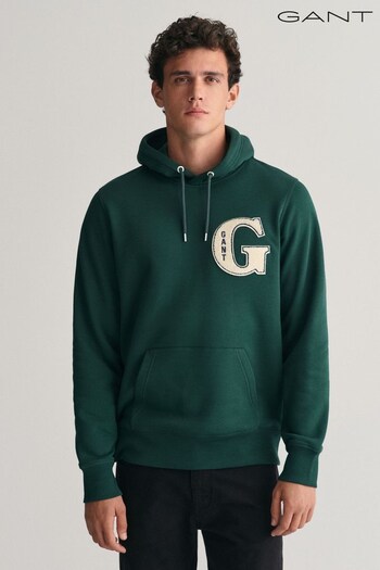 GANT Green Graphic Hoodie (Q70568) | £120