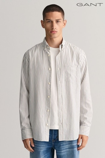 GANT Regular Fit Striped Archive Oxford Shirt (Q70577) | £100