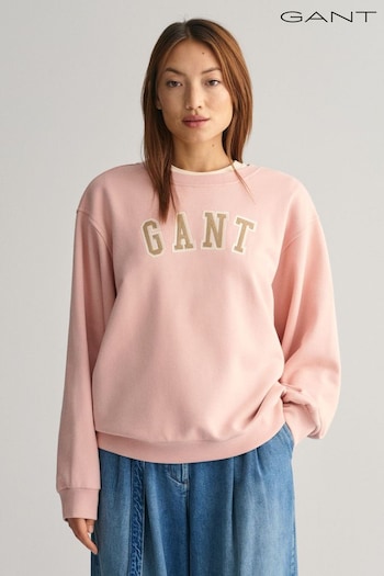 GANT Logo Crew Neck Sweatshirt (Q70603) | £100