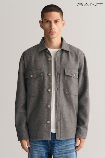 GANT Wool Blend Overshirt (Q70609) | £175