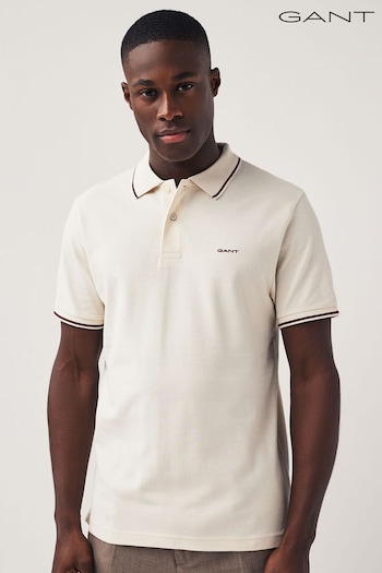 GANT Tipped Piqué Polo Shirt (Q70642) | £70