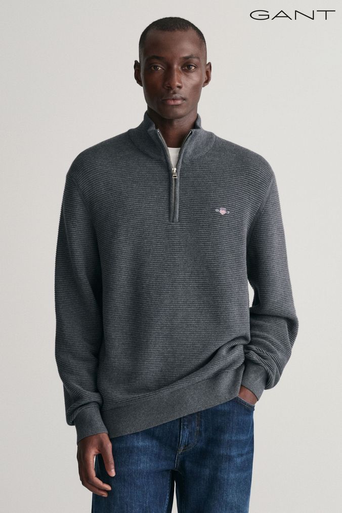 Grey online gant jumper