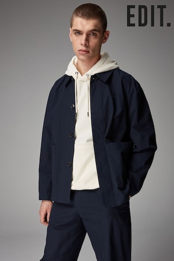 Navy Blue EDIT Ripstop Jacket (Q70748) | £59