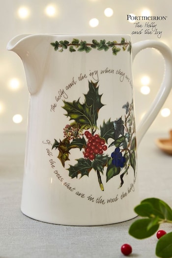 Portmeirion The Holly and the Ivy Bella Jug (Q70895) | £58.50