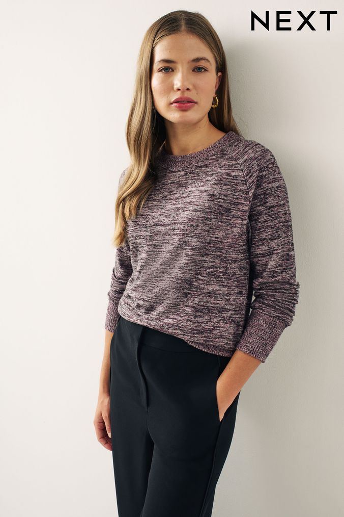 Purple on sale knitwear ladies