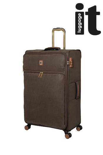 IT Luggage Large Brown Enduring Kangaroo Suitcase (Q71012) | £100
