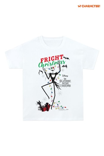 Character White Nightmare Before Christmas T-Shirt (Q71073) | £15