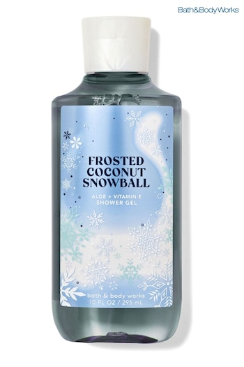 Bath & Body Works Frosted Coconut Snowball Shower Gel 10 fl oz / 295 mL (Q71169) | £16