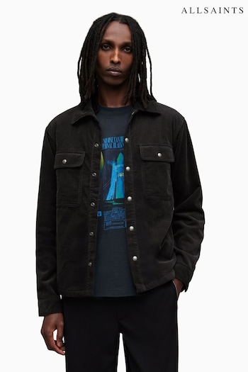 AllSaints Black Vega Shirt (Q71196) | £169
