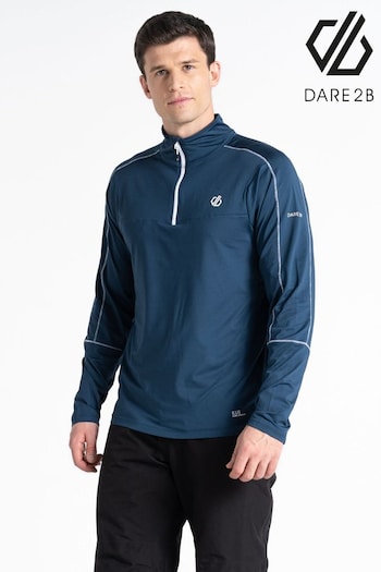 Dare 2b Blue Dignify II Core Stretch Half Zip Midlayer Sweater (Q71319) | £35
