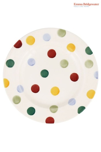 Emma Bridgewater Cream Polka Dot 6 1/2 Inch Plate (Q71329) | £16