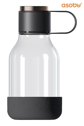 Asobu Black Tritan 2-in-1 Dog Bowl & Water Bottle (Q71400) | £23