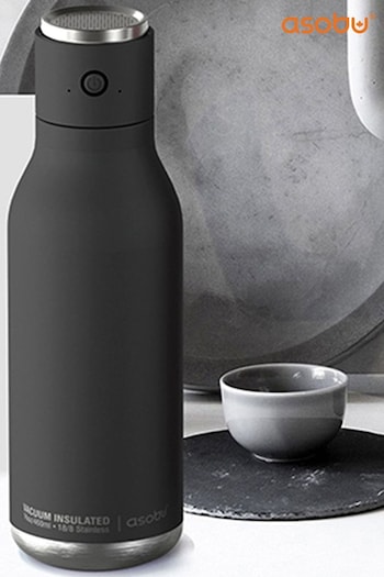 Asobu Black Wireless Bluetooth Speaker Drinks Water Bottle (Q71401) | £40