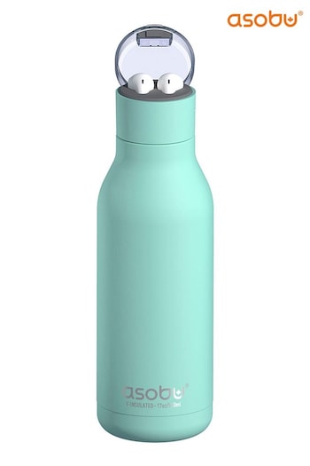 Asobu Blue Earphone H2 Audio Insulated Water Bottle (Q71429) | £43