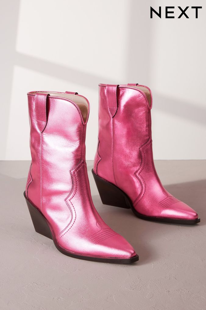 Office pink boots on sale
