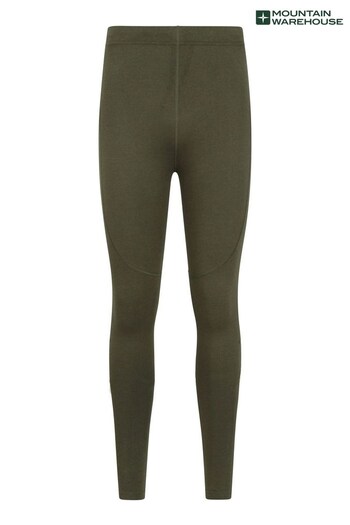 Mountain Warehouse Green Mens Ascend Bamboo Thermal Trousers (Q71934) | £40