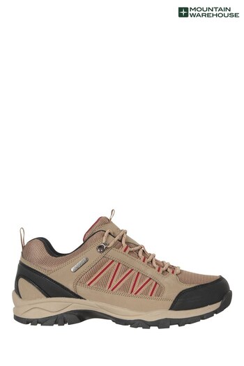 Mountain Warehouse Natural Mens Path Waterproof Outdoor Walking Shoes Premiata (Q72010) | £43