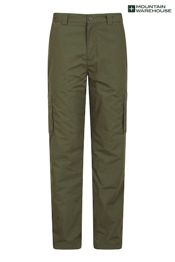 Mountain Warehouse Green Mens Winter Trek II Long Length Marinbl Trousers (Q72018) | £48