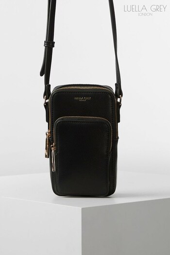 Luella Grey Emma Phone Black Bag (Q72041) | £79