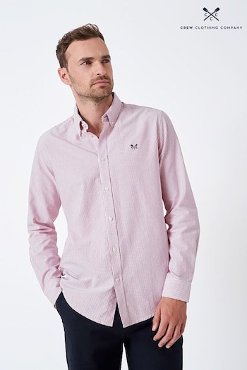 Crew Clothing Company Stripe Cotton Classic Shirt (Q72361) | £59