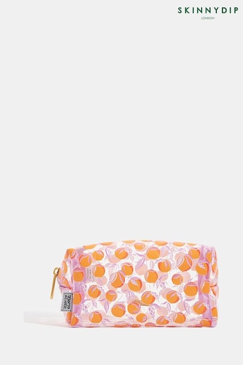 Skinnydip Orange Clementine Makeup Bag (Q72377) | £15