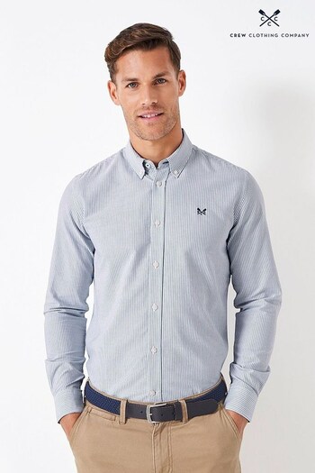 Crew Clothing Company Stripe Cotton Classic Shirt (Q72381) | £59