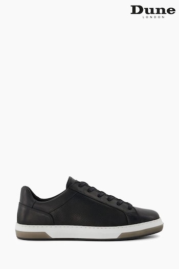 Dune London Tie Perf Detail Trainers (Q72507) | £100