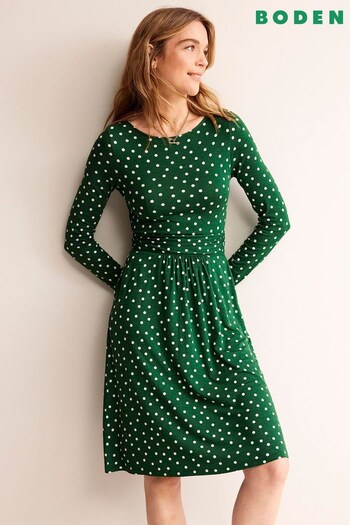 Boden Green Abigail Jersey Dress (Q72526) | £70
