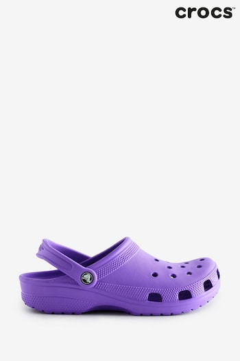 Crocs clothing Galaxy Purple Classic Clogs (Q72556) | £45