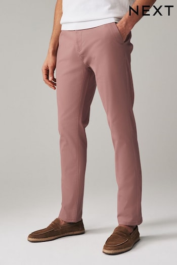 Pink Skinny Fit Stretch Chino Trousers (Q72605) | £22