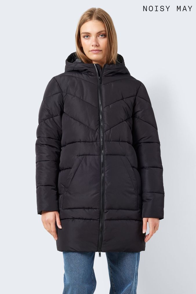 Noisy may hooded padded jacket top