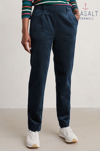 Seasalt Cornwall Blue Crackington Trousers (Q72780) | £68