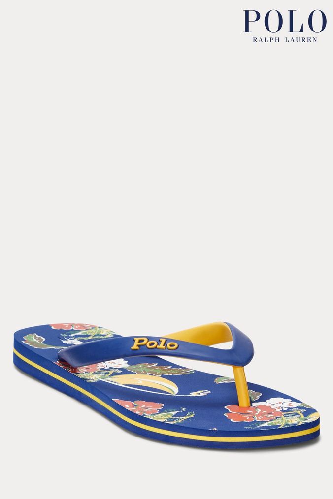 Ralph lauren flip flops mens uk hot sale
