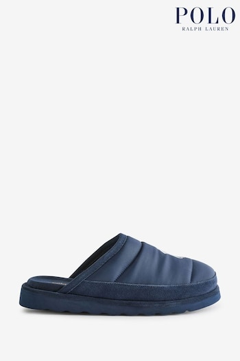 Polo fransk Ralph Lauren Reade Quilted Scuff Slippers (Q72874) | £85