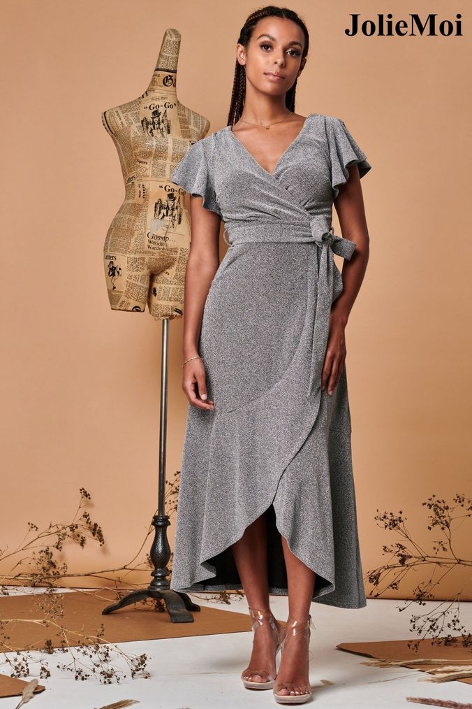 Athena Women Silver-Toned & Black Colourblocked Sheath Dress – Athena  Lifestyle