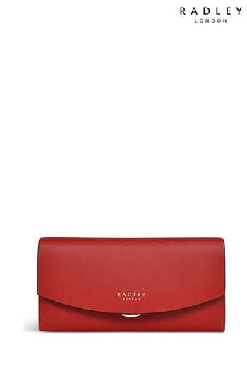 Radley London Red Apsley Road Large Flapover Matinee Purse (Q72977) | £79