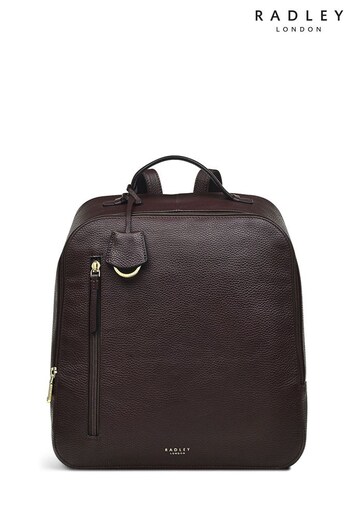 Radley London Red Hale Lane Large Zip-Top Backpack (Q72982) | £239
