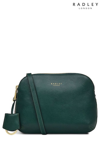Radley Green London Dukes Place Medium Zip-Top Cross-Body Bag (Q73007) | £179