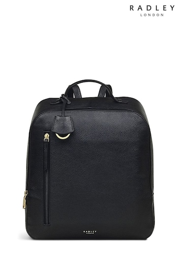 Radley London Hale Lane Large Zip-Top Black Backpack (Q73016) | £239
