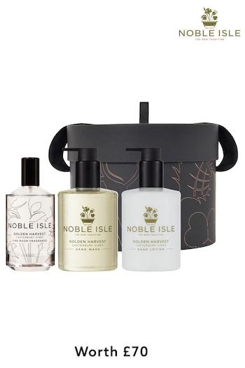 Noble Isle Golden Harvest Home  Hand Care Gift Set  (Worth £70) - Exclusive (Q73017) | £55