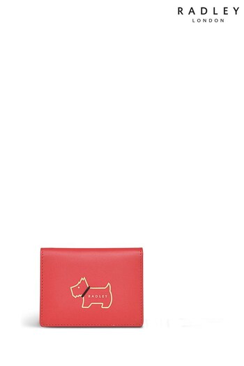 Radley London Small Red Heritage Dog Outline Card Holder (Q73027) | £39