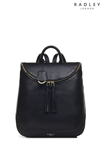 Radley London Medium Milligan Street Zip Around Black Backpack (Q73057) | £259
