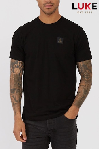 Luke 1977 Brunei Black T-Shirt (Q73080) | £40