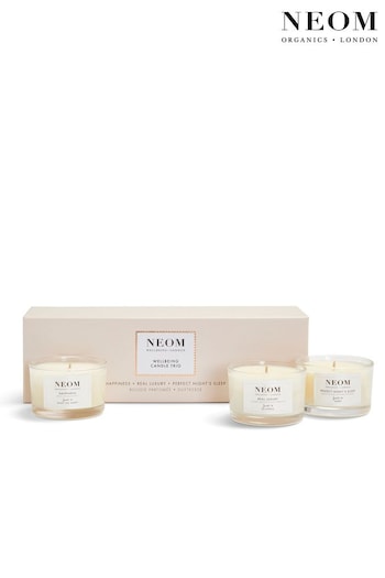NEOM Wellbeing Candle Trio (Q73144) | £48